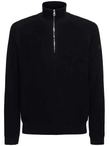 Ciclista Cotton & Cashmere Sweater - MONCLER - Modalova