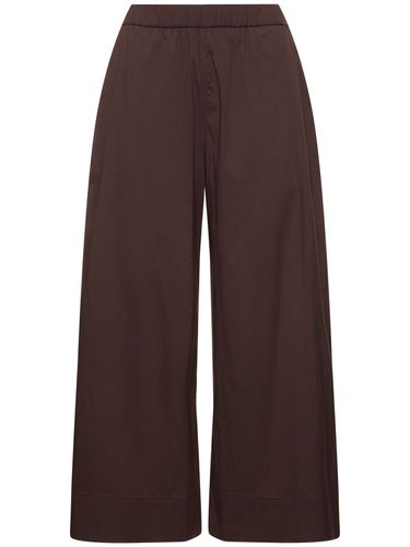 Esperia Cotton Blend Poplin Pants - MAX MARA - Modalova