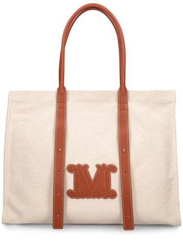 Bolso Tote Brava De Algodón - MAX MARA - Modalova