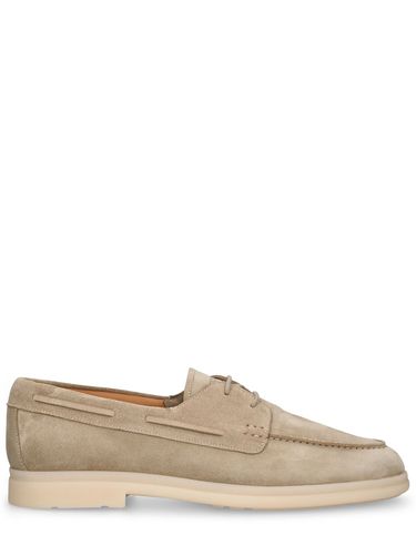 Morley Suede Lace-up Boat Shoes - CHURCH'S - Modalova