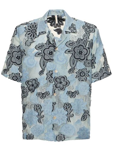 Cayo Print Cotton Blend Shirt - SUNFLOWER - Modalova