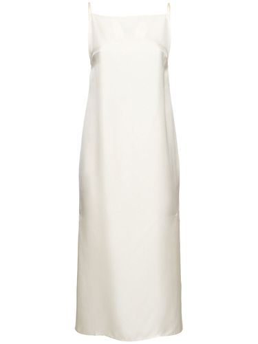 Sulum Silk Midi Dress - LOULOU STUDIO - Modalova