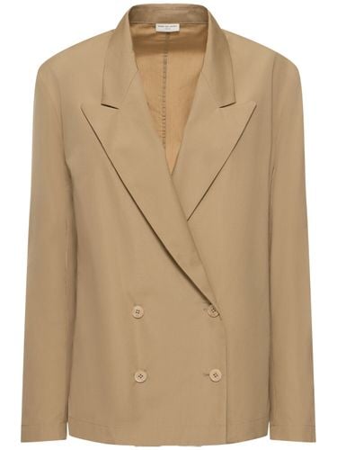 Compact Cotton Poplin Jacket - DRIES VAN NOTEN - Modalova