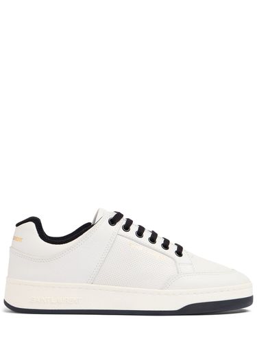 Sl/61 Leather Sneakers - SAINT LAURENT - Modalova