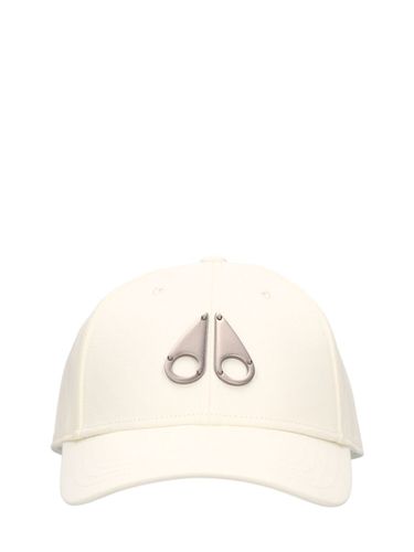 Logo Cotton Baseball Cap - MOOSE KNUCKLES - Modalova