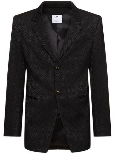 Blazer De Jacquard - MARINE SERRE - Modalova