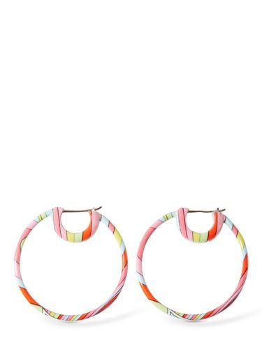 Small Printed Hoops - PUCCI - Modalova