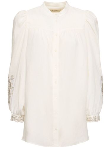 Carnia Embroidered Linen Shirt - WEEKEND MAX MARA - Modalova