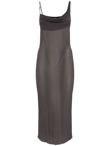 Sheer Jersey Midi Dress - DSQUARED2 - Modalova