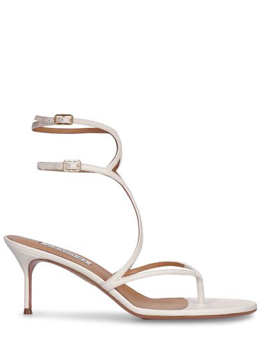 Mm Baia Leather Sandals - AQUAZZURA - Modalova