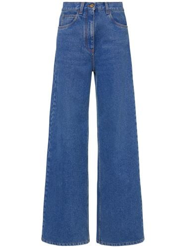 Denim High Rise Wide Jeans - ETRO - Modalova