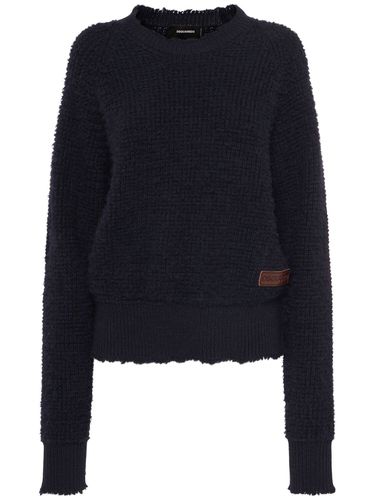 Wool Crewneck Sweater - DSQUARED2 - Modalova