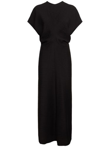 Slouch Waist Viscose Midi Dress - TOTEME - Modalova