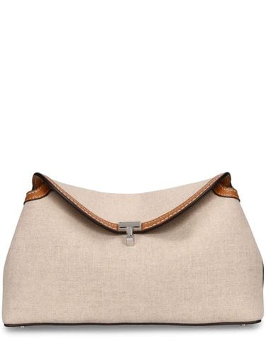 T-lock Canvas Clutch - TOTEME - Modalova