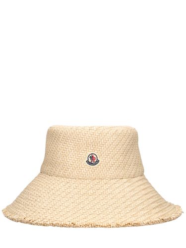 Capello Bucket In Rafia - MONCLER - Modalova