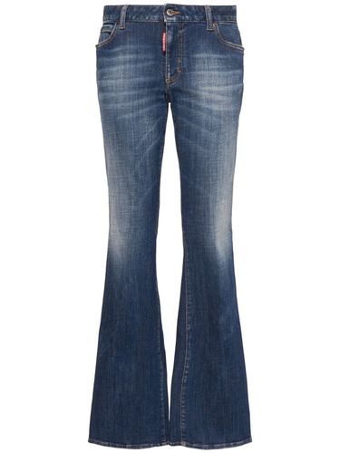 Jeans Acampanados De Denim - DSQUARED2 - Modalova