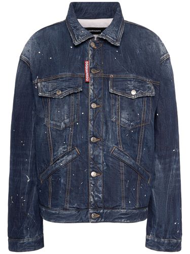 Padded Denim Over Jacket - DSQUARED2 - Modalova