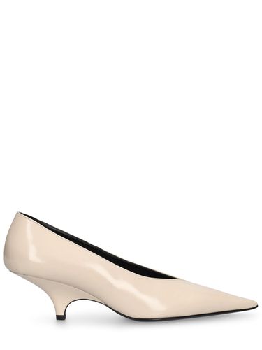 Mm The Wedge-heel Leather Pumps - TOTEME - Modalova