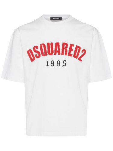 Cotton Logo T-shirt - DSQUARED2 - Modalova