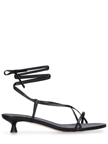 Mm Paige Nappa Leather Lace-up Sandals - AEYDE - Modalova