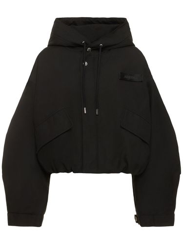 La Parka Caraco Cropped Parka W/hood - JACQUEMUS - Modalova