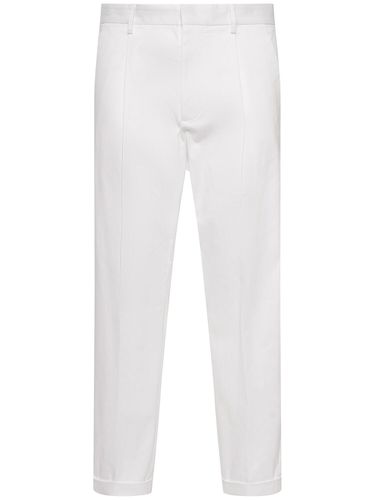 Cotton One Pleats Pants - DSQUARED2 - Modalova