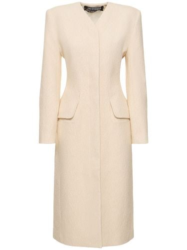 Le Manteau Cubo Cotton Fleece Midi Coat - JACQUEMUS - Modalova