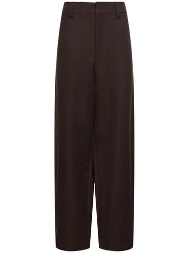 Wool & Linen Baggy Pants - LEMAIRE - Modalova