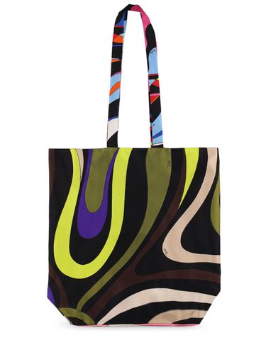 Gallery Printed Silk Tote Bag - PUCCI - Modalova