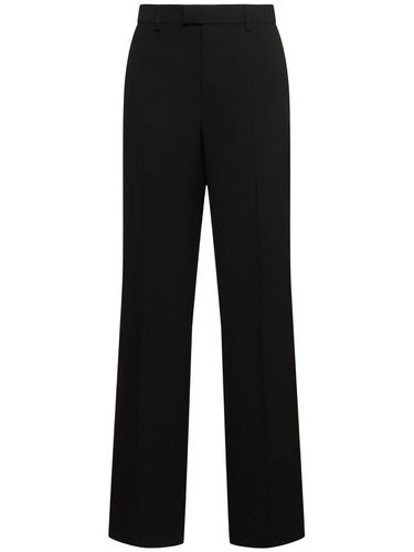 Gaspar Flared Viscose Blend Twill Pants - ANN DEMEULEMEESTER - Modalova