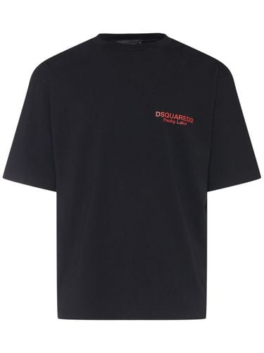 Camiseta Con Logo Estampado - DSQUARED2 - Modalova