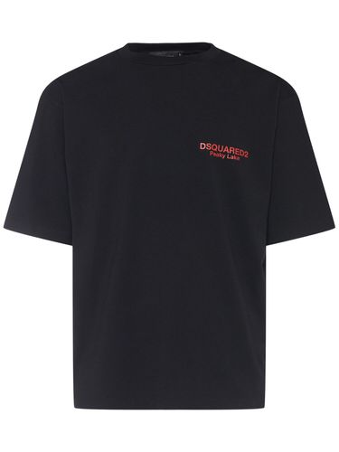 T-shirt Con Stampa Logo - DSQUARED2 - Modalova