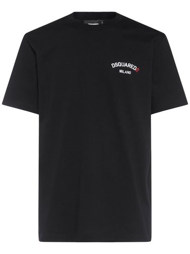 Regular Fit Logo T-shirt - DSQUARED2 - Modalova