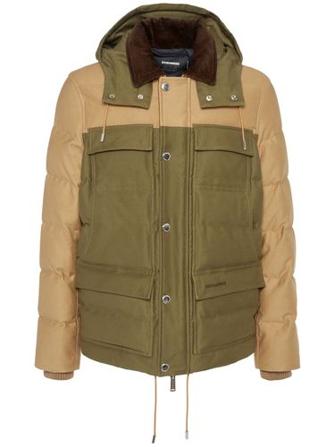 Gepolsterte Jacke Aus Baumwolle - DSQUARED2 - Modalova