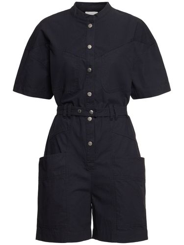 Kiara Belted Cotton Overalls - MARANT ETOILE - Modalova