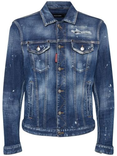 Dan Denim Jacket - DSQUARED2 - Modalova