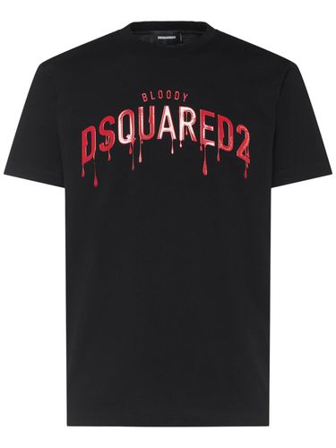 Cool Fit Bloody Logo T-shirt - DSQUARED2 - Modalova