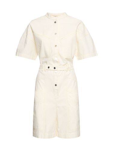 Kiara Belted Cotton Overalls - MARANT ETOILE - Modalova