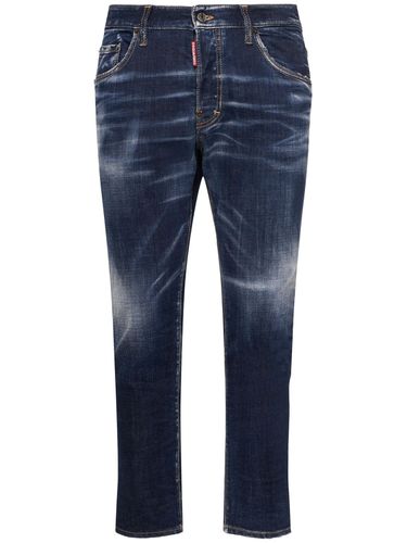 Skater Cotton Denim Jeans - DSQUARED2 - Modalova