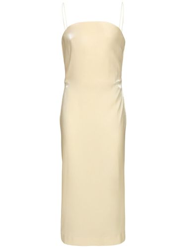 La Robe Carino Satin Midi Dress - JACQUEMUS - Modalova