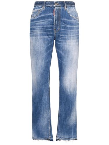 Stretch Cotton Denim Jeans - DSQUARED2 - Modalova