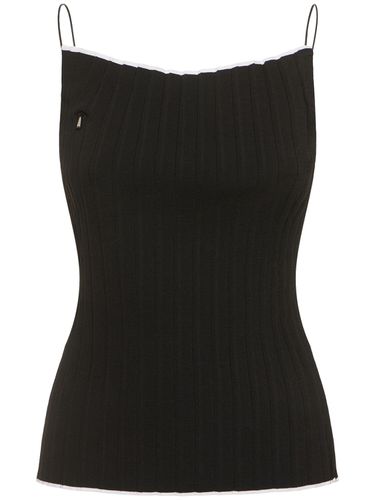 Le Haut Maille Plissé Knit Top - JACQUEMUS - Modalova