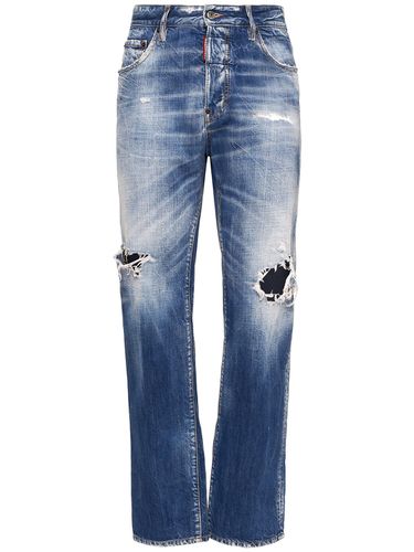 Cotton Denim Jeans - DSQUARED2 - Modalova