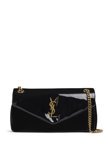 Calypso Patent Leather Shoulder Bag - SAINT LAURENT - Modalova