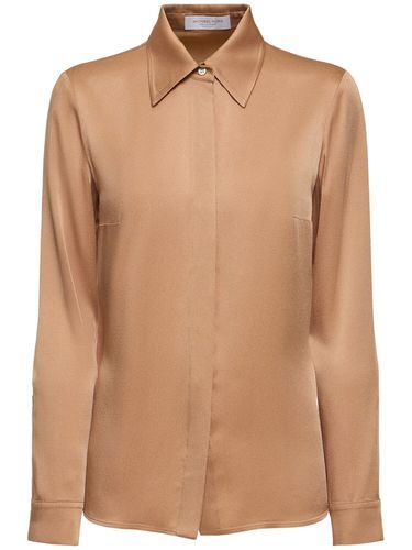 Hansen Satin Shirt - MICHAEL KORS COLLECTION - Modalova