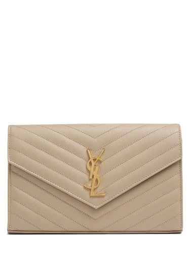 Brieftasche Aus Leder „cassandra“ - SAINT LAURENT - Modalova