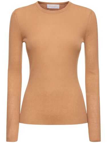 Hutton Cashmere Boatneck Sweater - MICHAEL KORS COLLECTION - Modalova