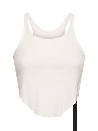 Jersey Cropped Top - RICK OWENS DRKSHDW - Modalova