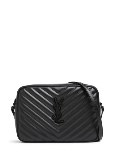 Medium Lou Leather Camera Bag - SAINT LAURENT - Modalova