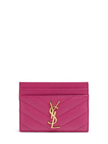 Ysl Credit Card Holder - SAINT LAURENT - Modalova